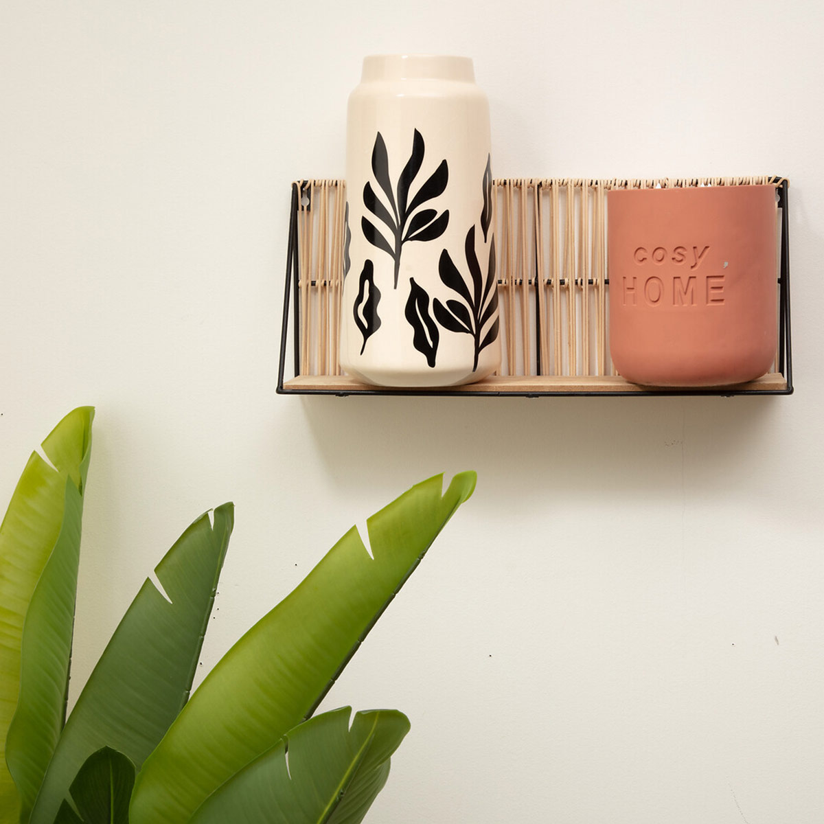 Prateleira de parede bege CARAVANE