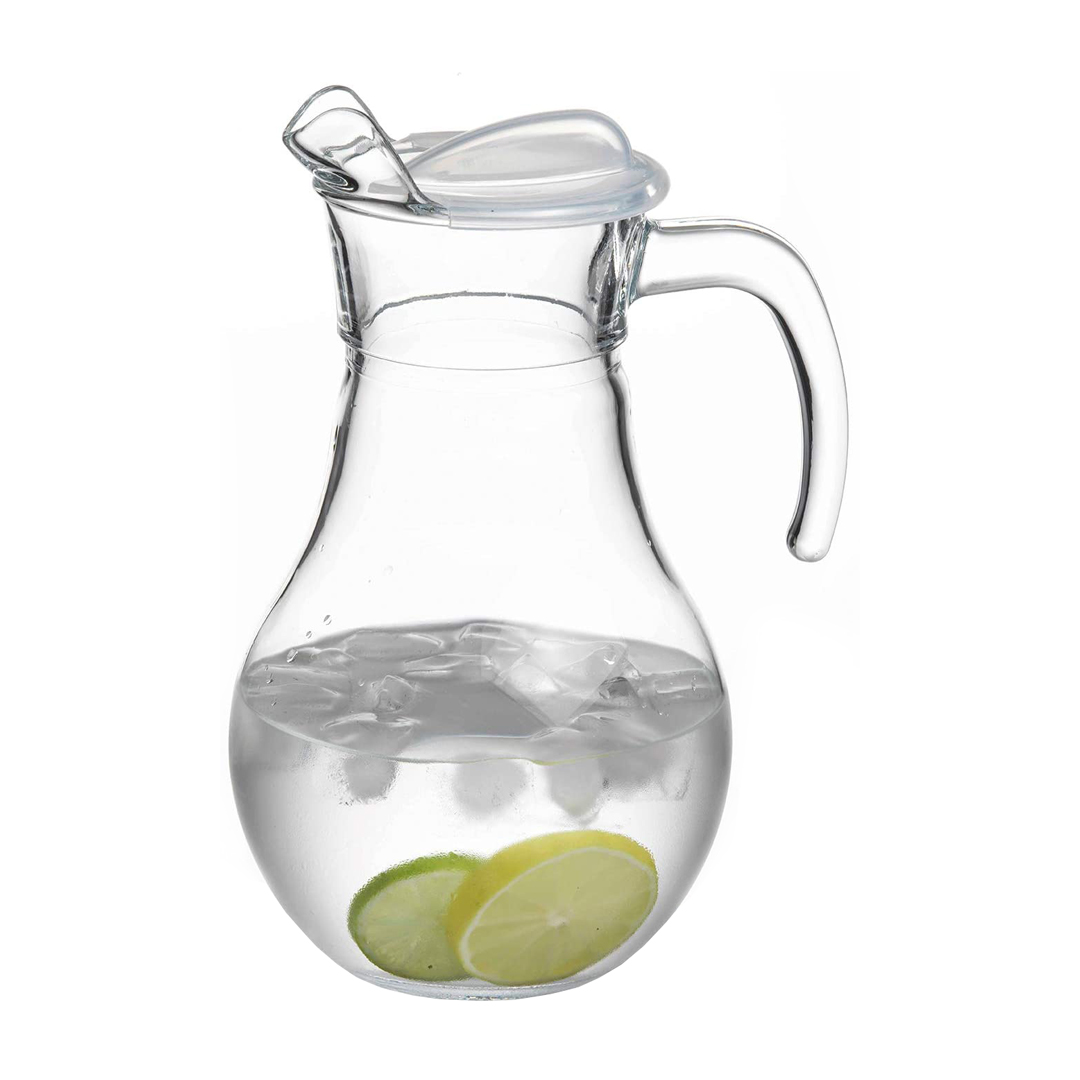 Jarro vidro com tampa 1,8l