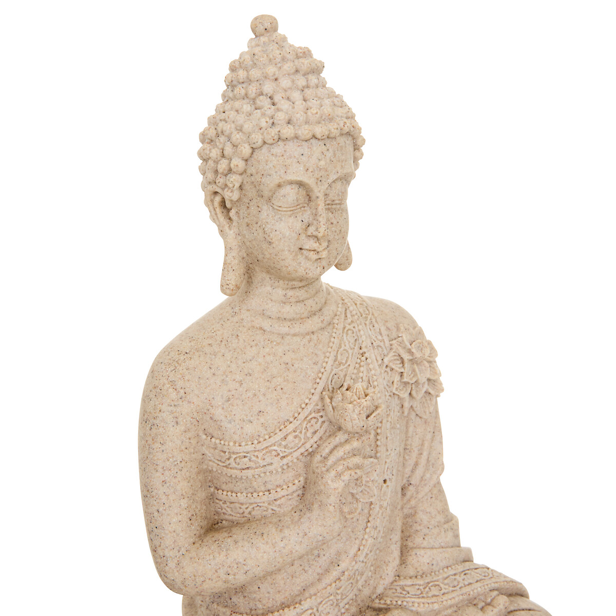 Estatueta buda SALMA bege 27cm