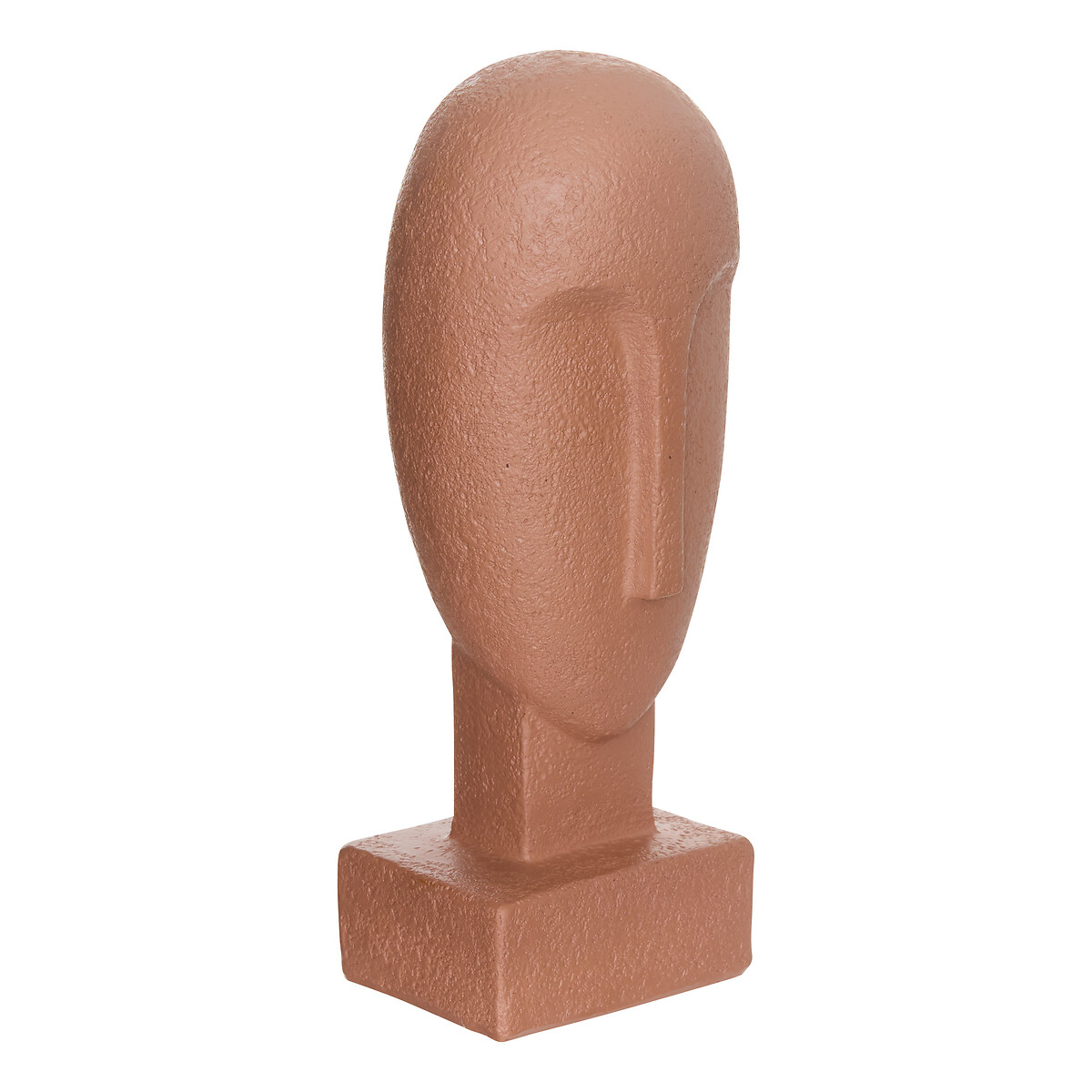 Estatueta rosto decorativo SIEN terracota 24,5cm