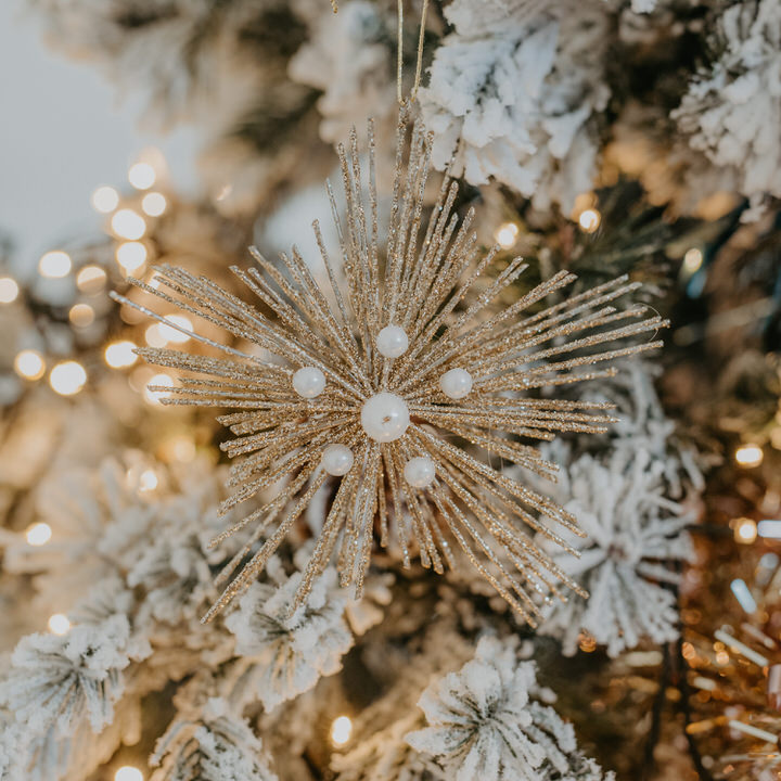 Estrela com p&eacute;rolas