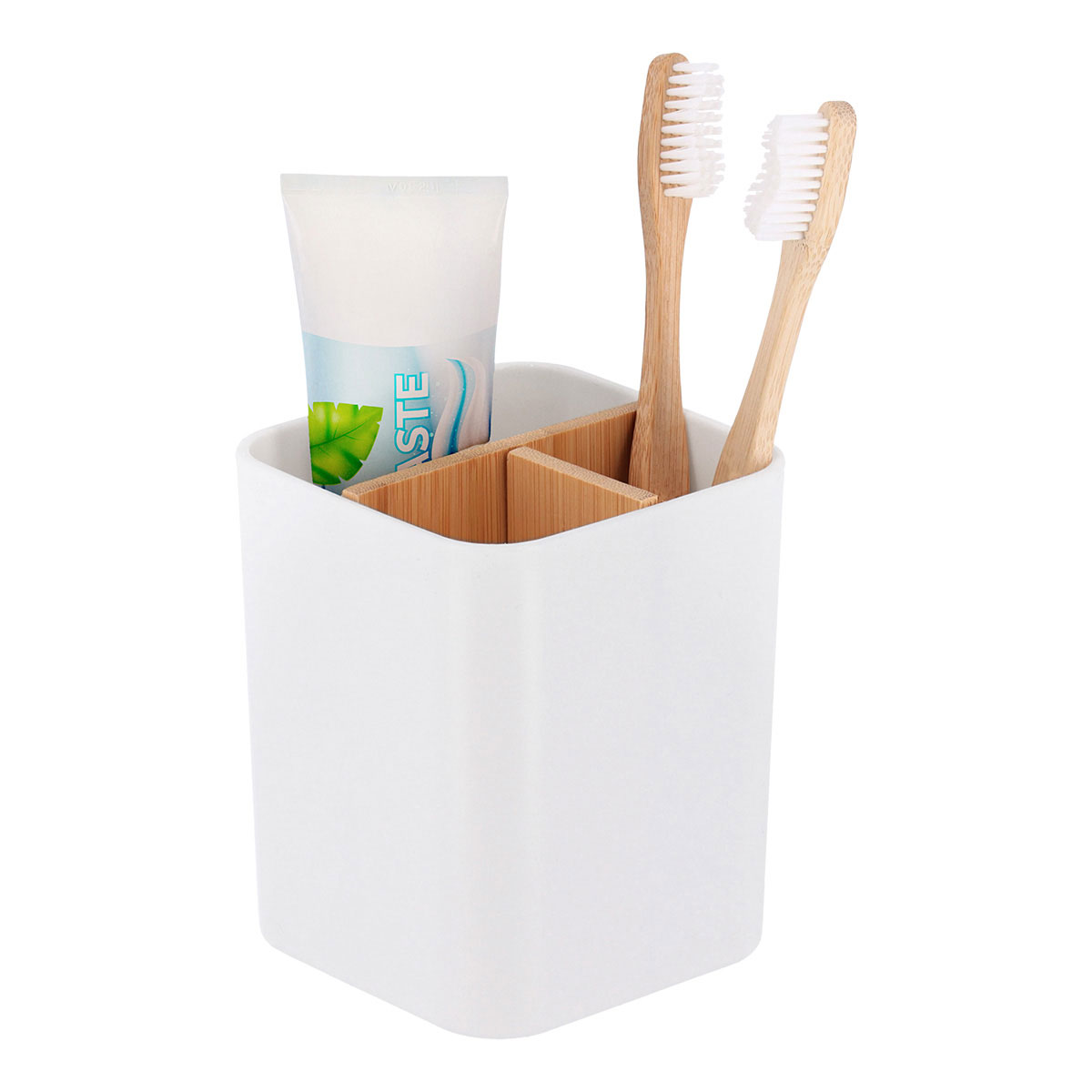 Organizador com 3 compartimentos branco