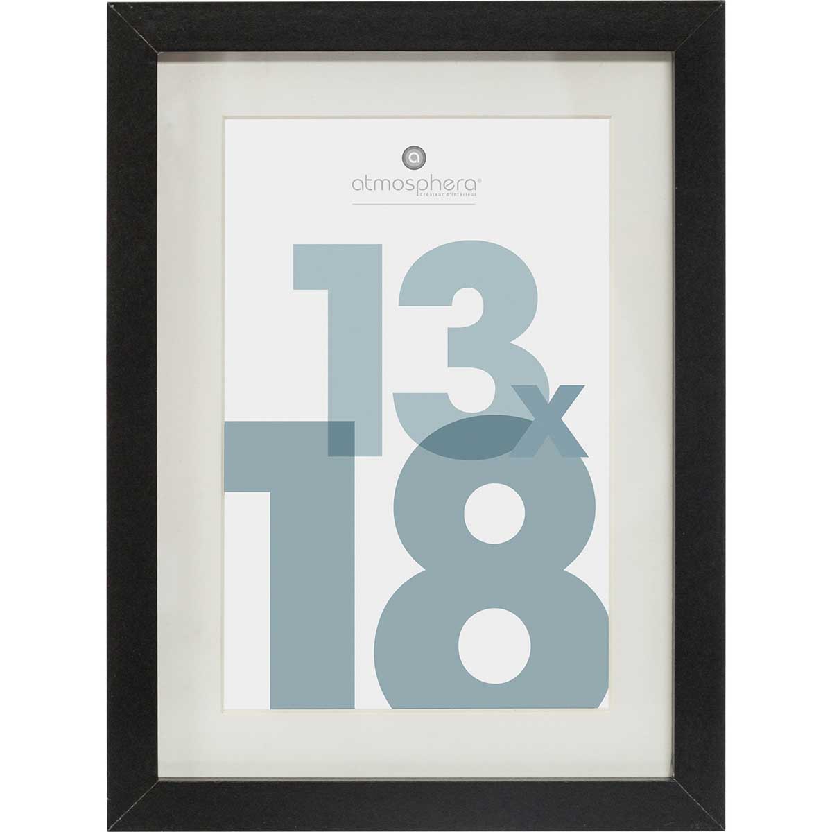 Moldura MANU preto 13x18cm