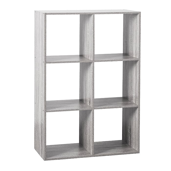 Estante cinza para 6 caixas MIXMODUL,  Estante cinza para 6 caixas MIXMODUL