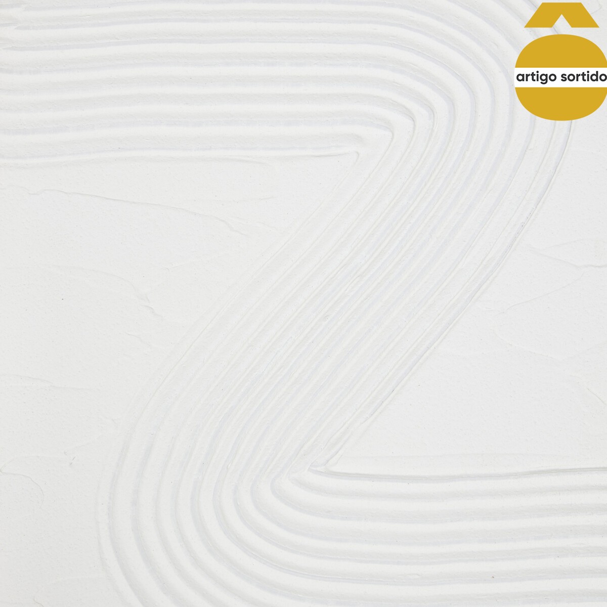 Quadro decorativo 3d HARRY branco 29x39cm