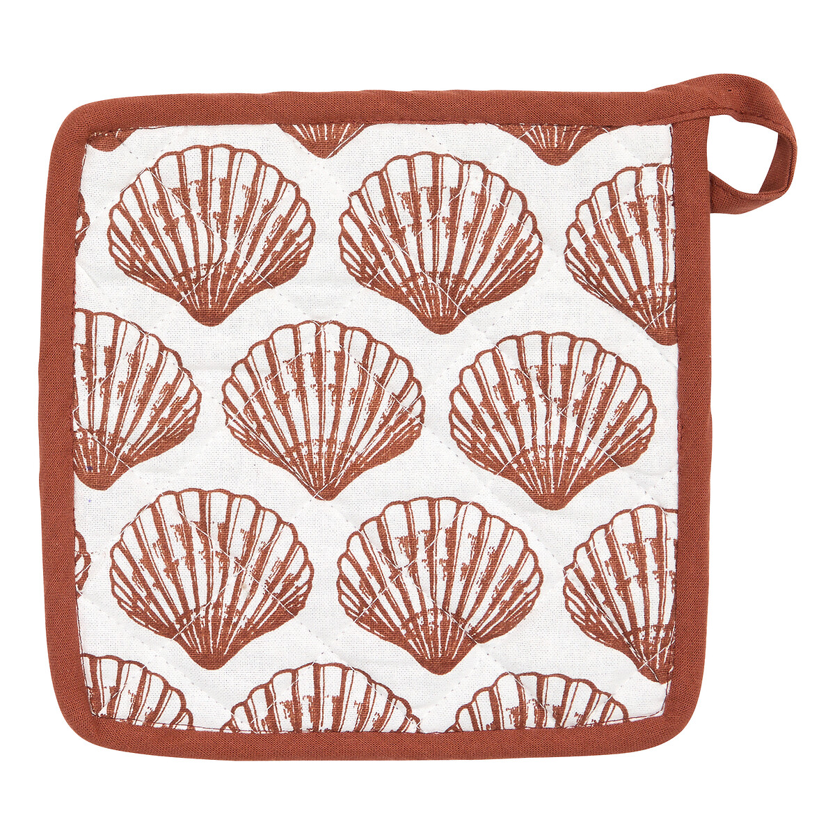 Conjunto de luva e pega de cozinha OCEANIA terracota