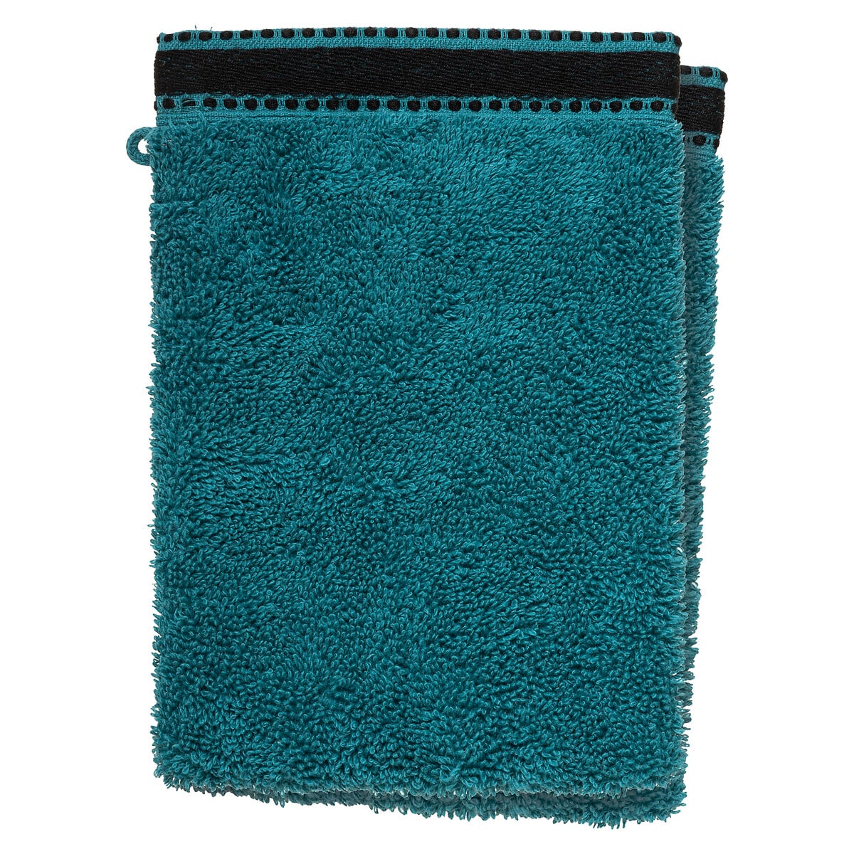 Conjunto de 2 luvas de banho JOIA azul escuro