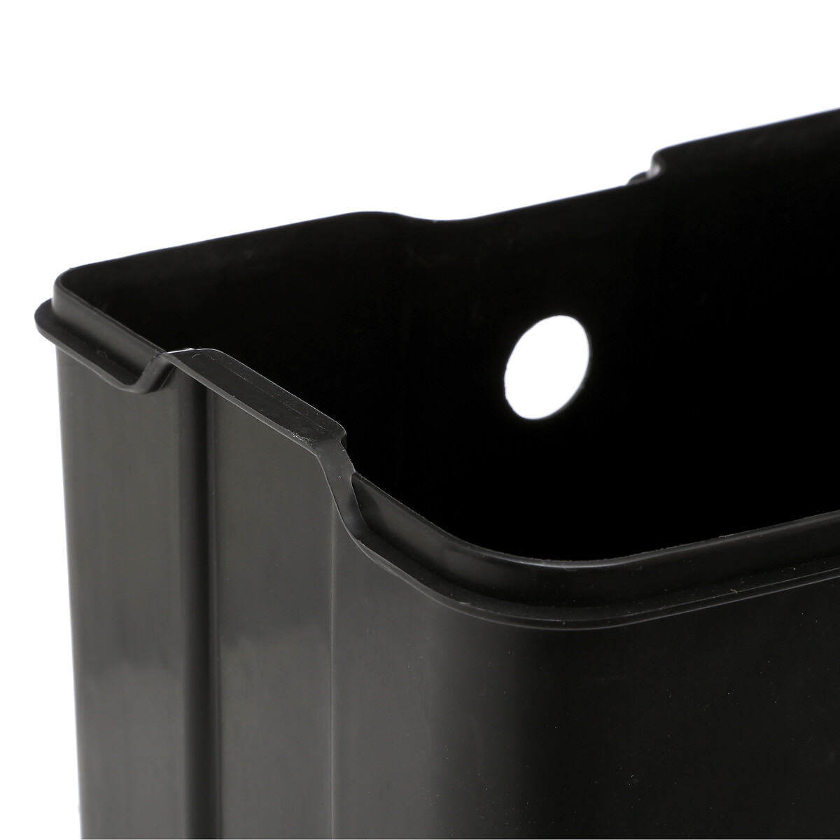 Balde wc ARIANE preto 6l