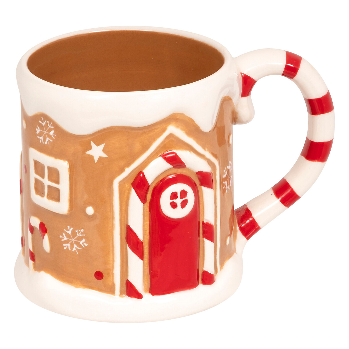 Caneca bolacha de gengibre em cer&acirc;mica 50cl