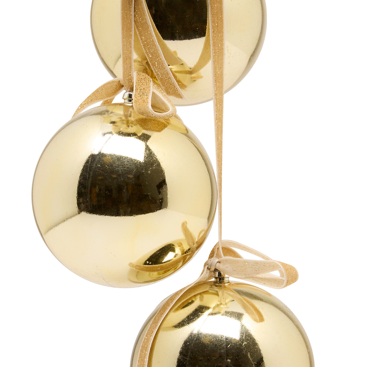 Pendurante bolas dourado