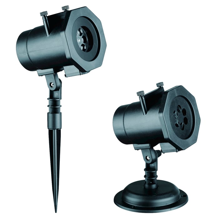 Projetor luminoso exterior multicolor