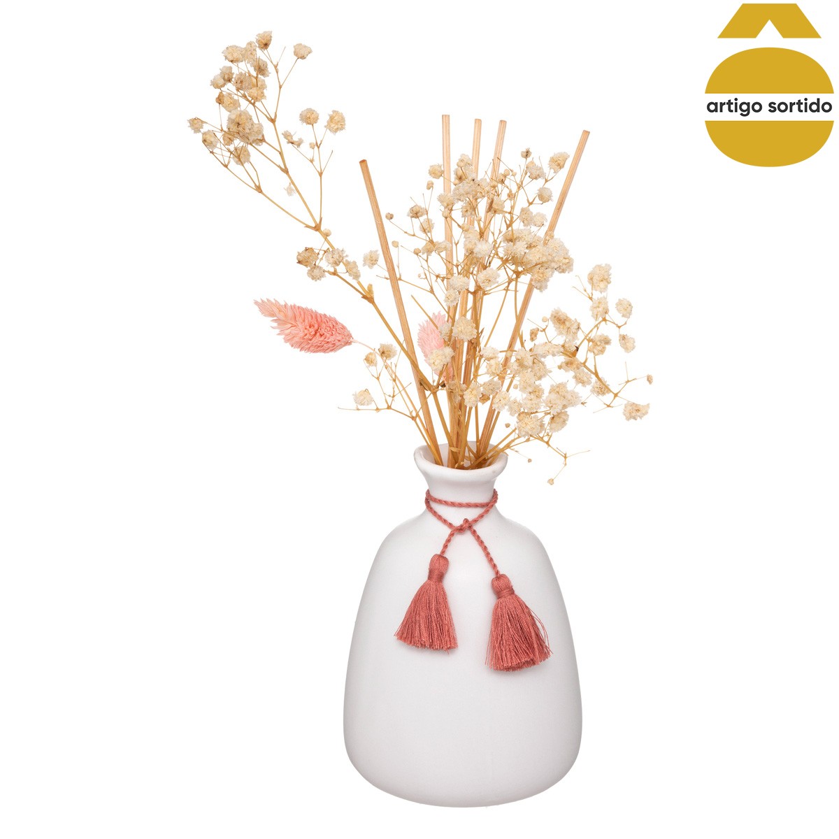 Ambientador com flores secas 200ml,  Ambientador com flores secas 200ml