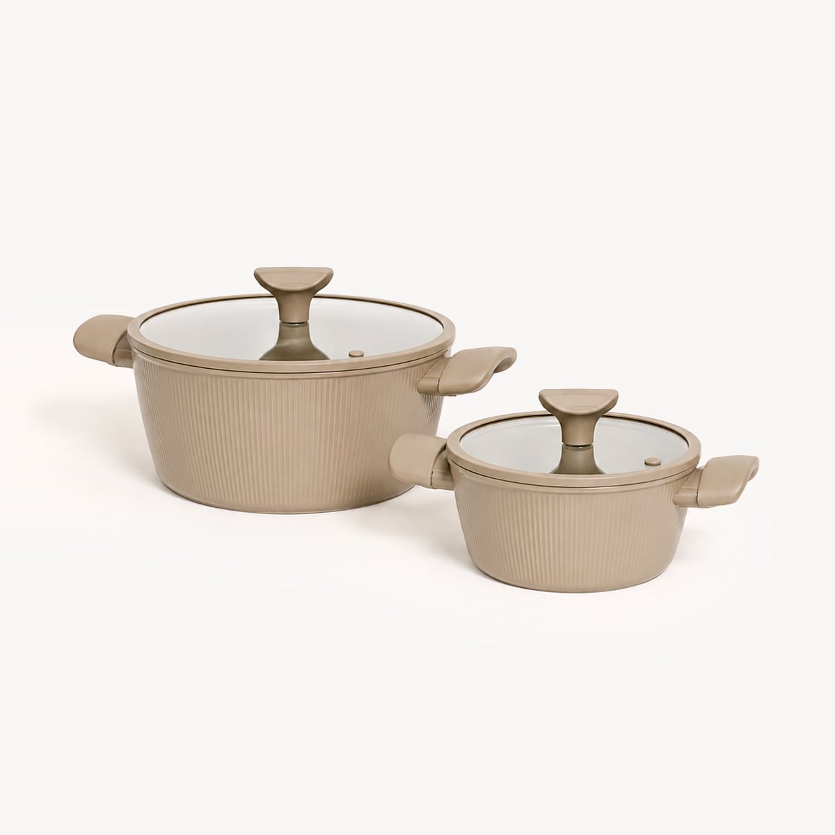 Trem de cozinha 5 pe&ccedil;as ESSENCE taupe