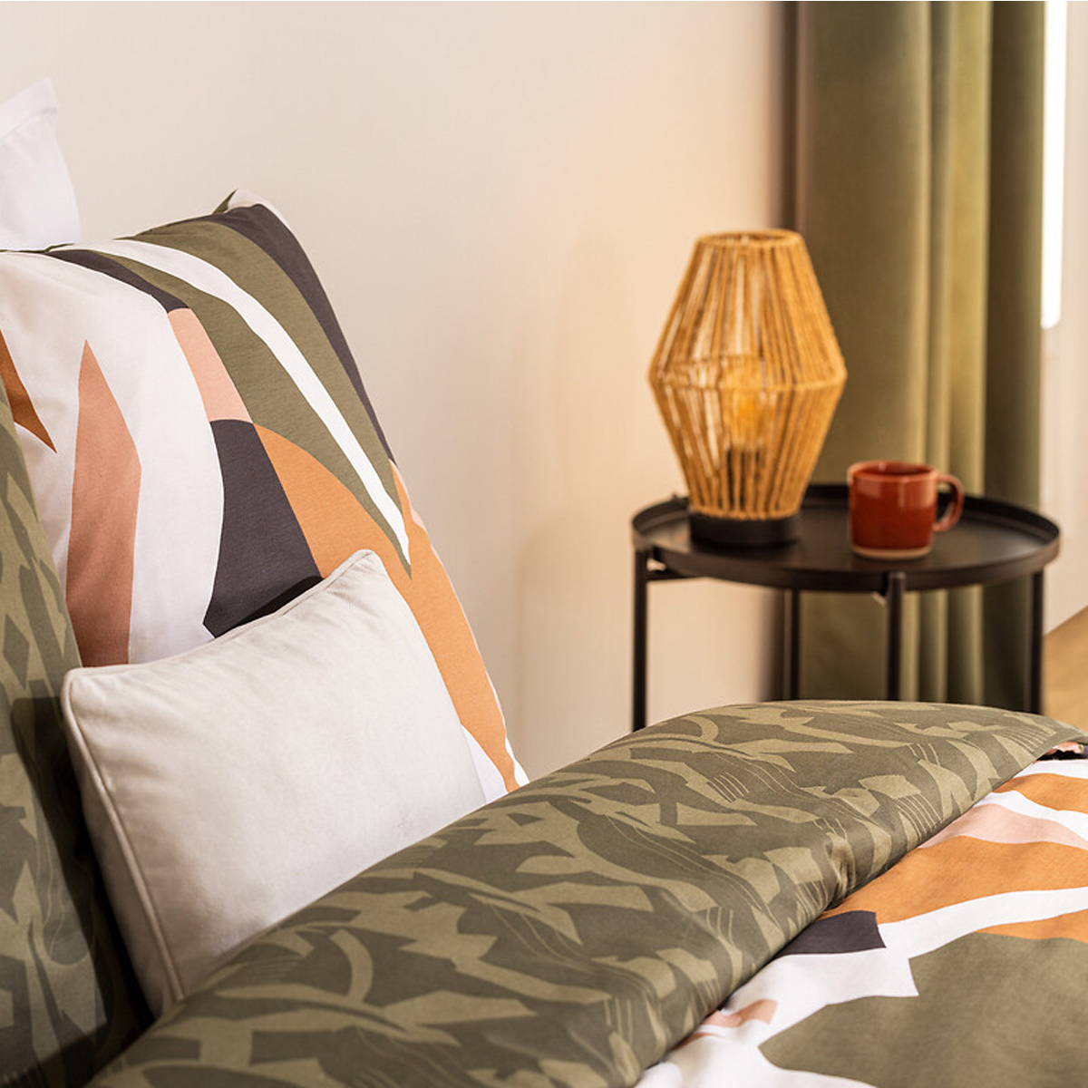 Capa de edredão e 2 capas de almofada ARIK 220x240cm