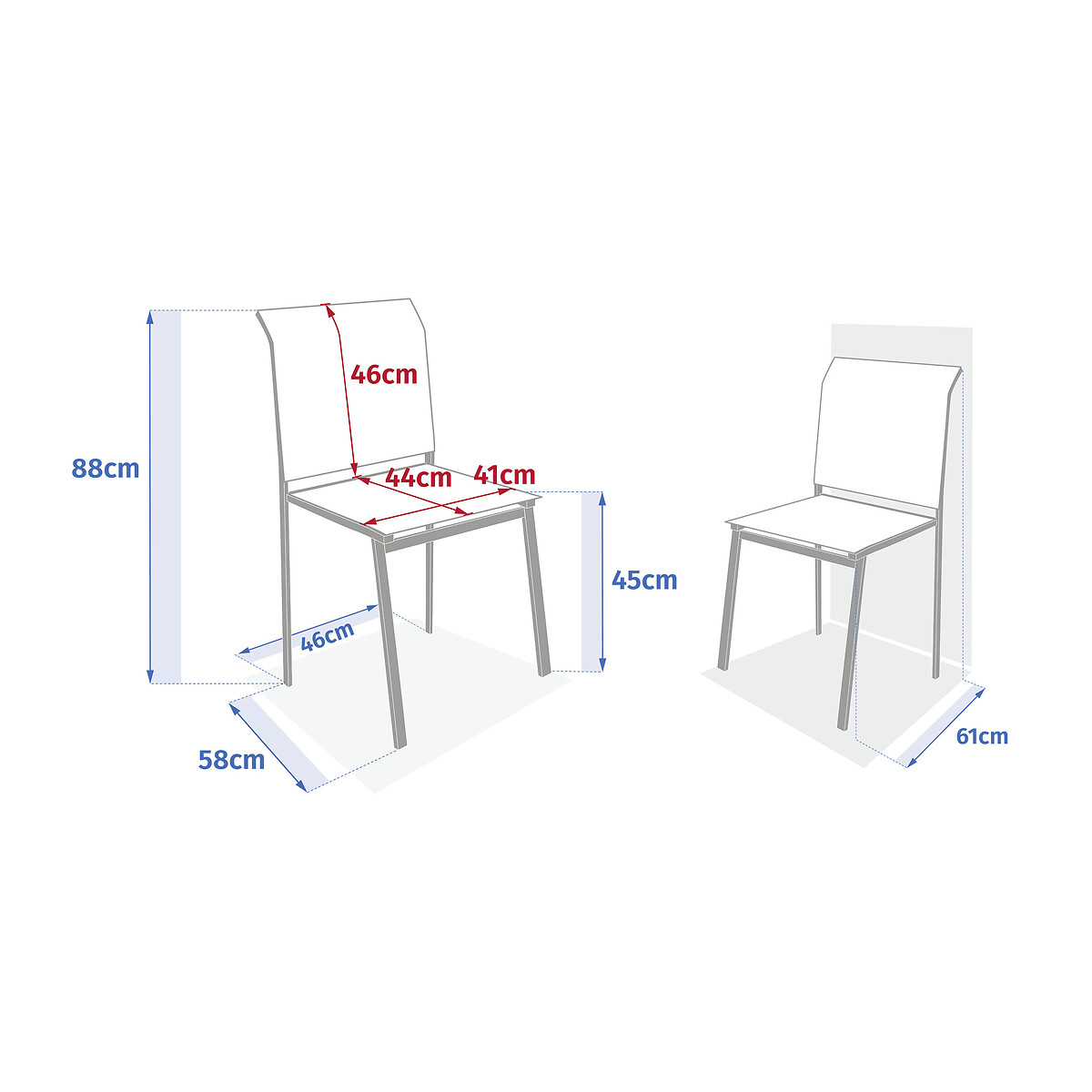 Cadeira empilh&aacute;vel ESSENTIA bege