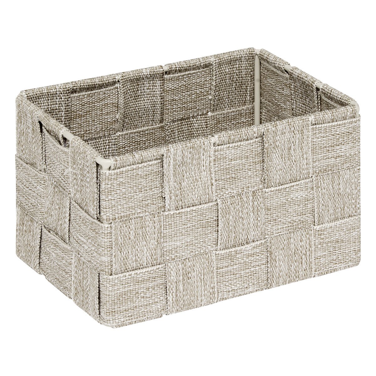 Conjunto de 3 cestos wc bege