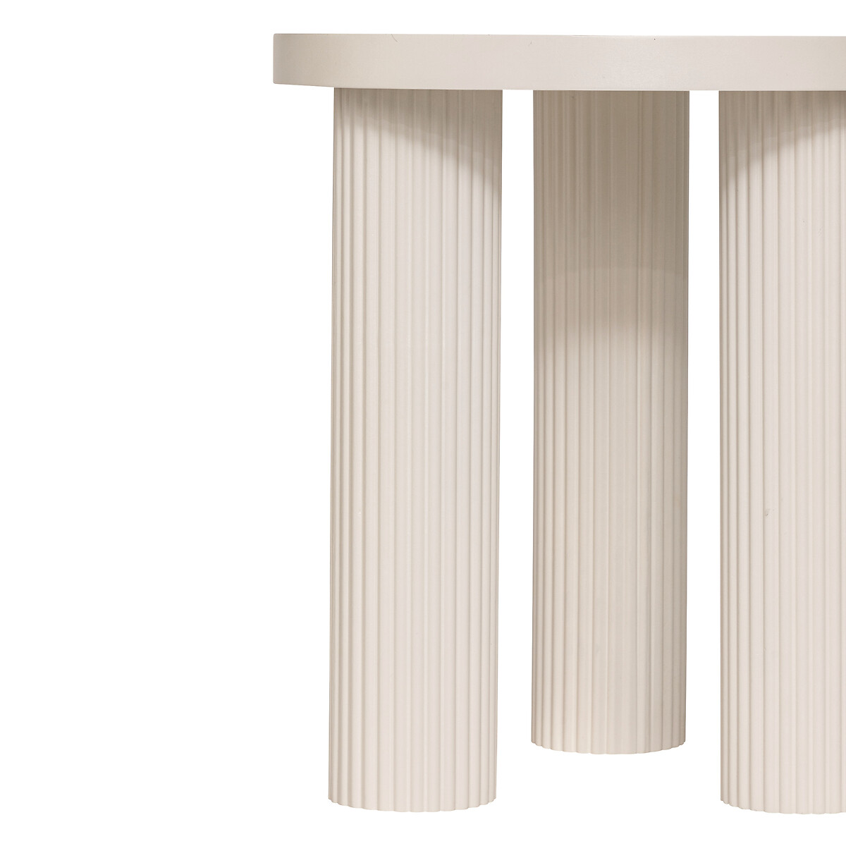 Mesa de apoio TELLA marfim em mdf 40X40x45cm