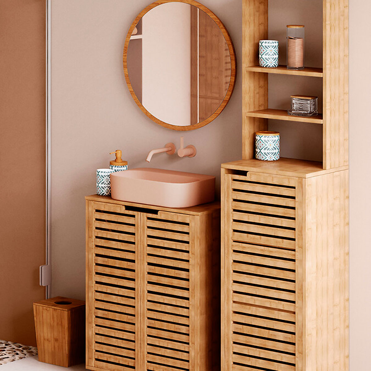 Balde wc bambu TERRE INCO 6l