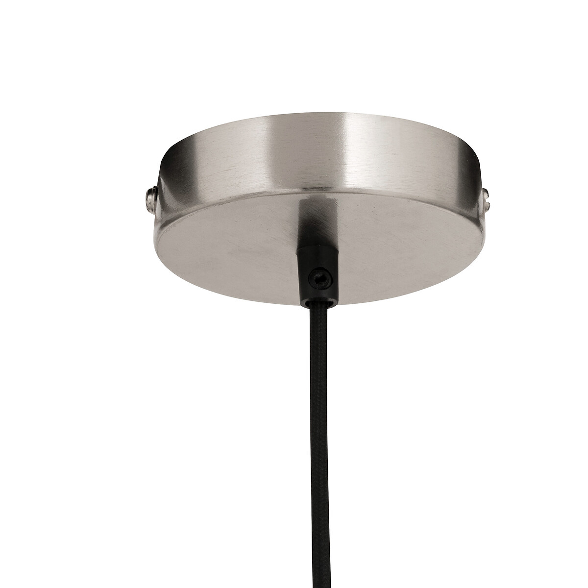 Candeeiro de teto ARLO prateado em metal 128cm