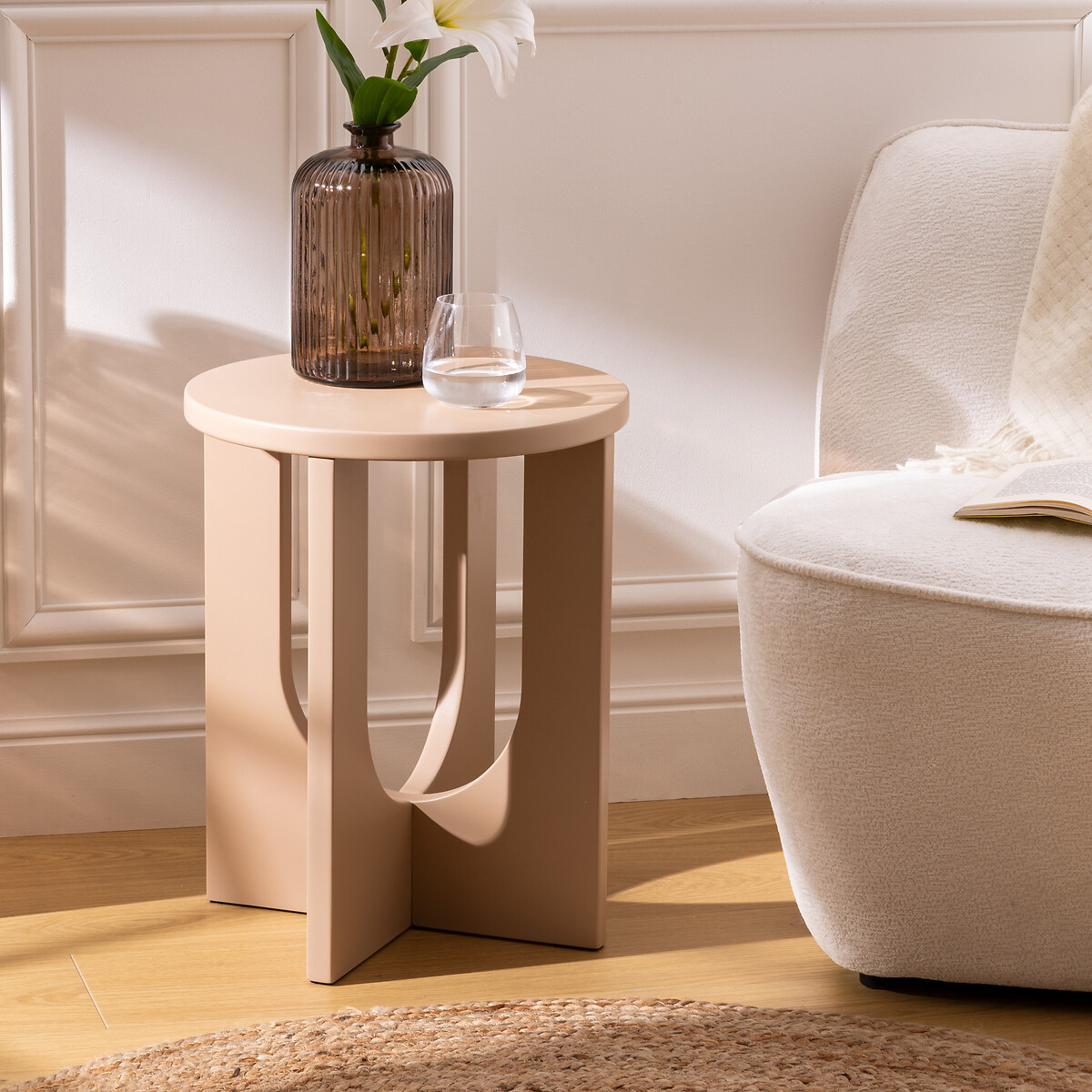 Mesa de apoio BLOOM bege
