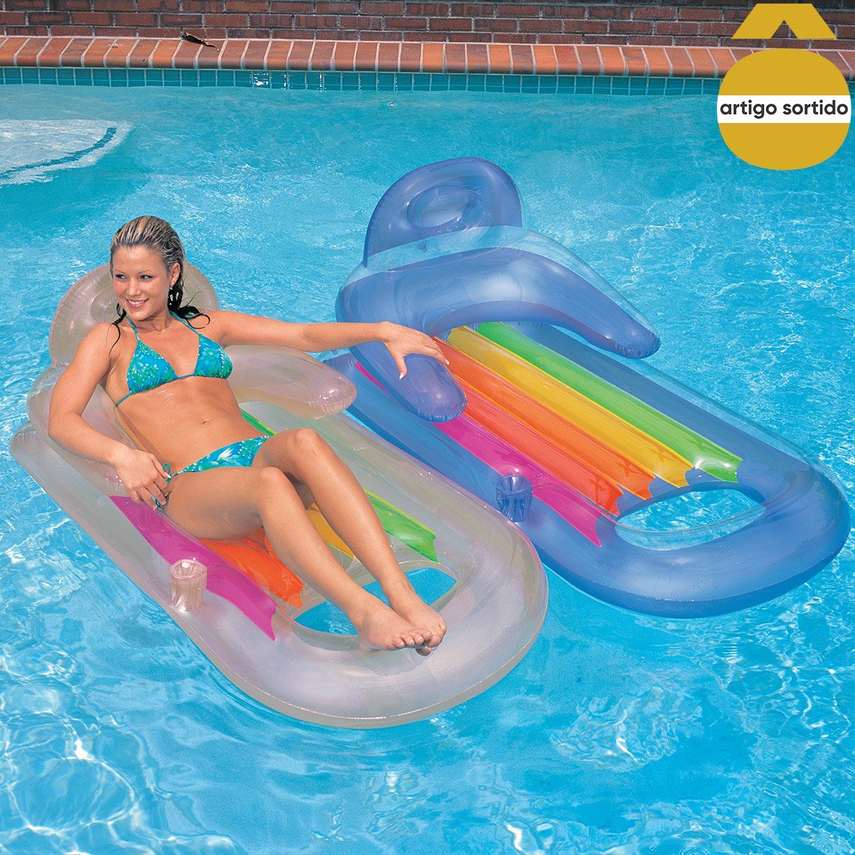 Poltrona insufl&aacute;vel KING COOL