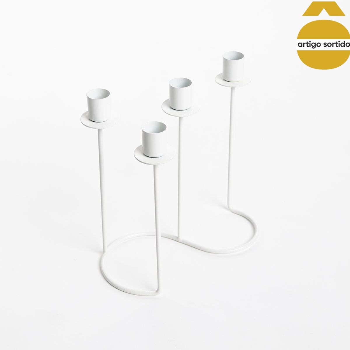 Castiçal MARGY para 4 velas