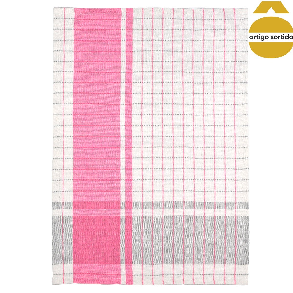 Conjunto de 4 panos de cozinha multicheck 40x60cm