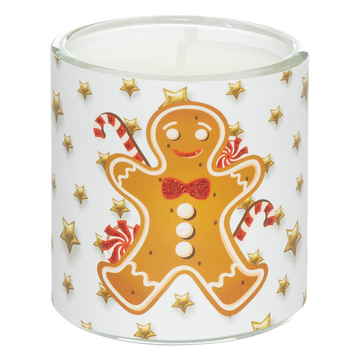 Coffret de 3 velas perfumadas bolacha gengibre,  Coffret de 3 velas perfumadas bolacha gengibre