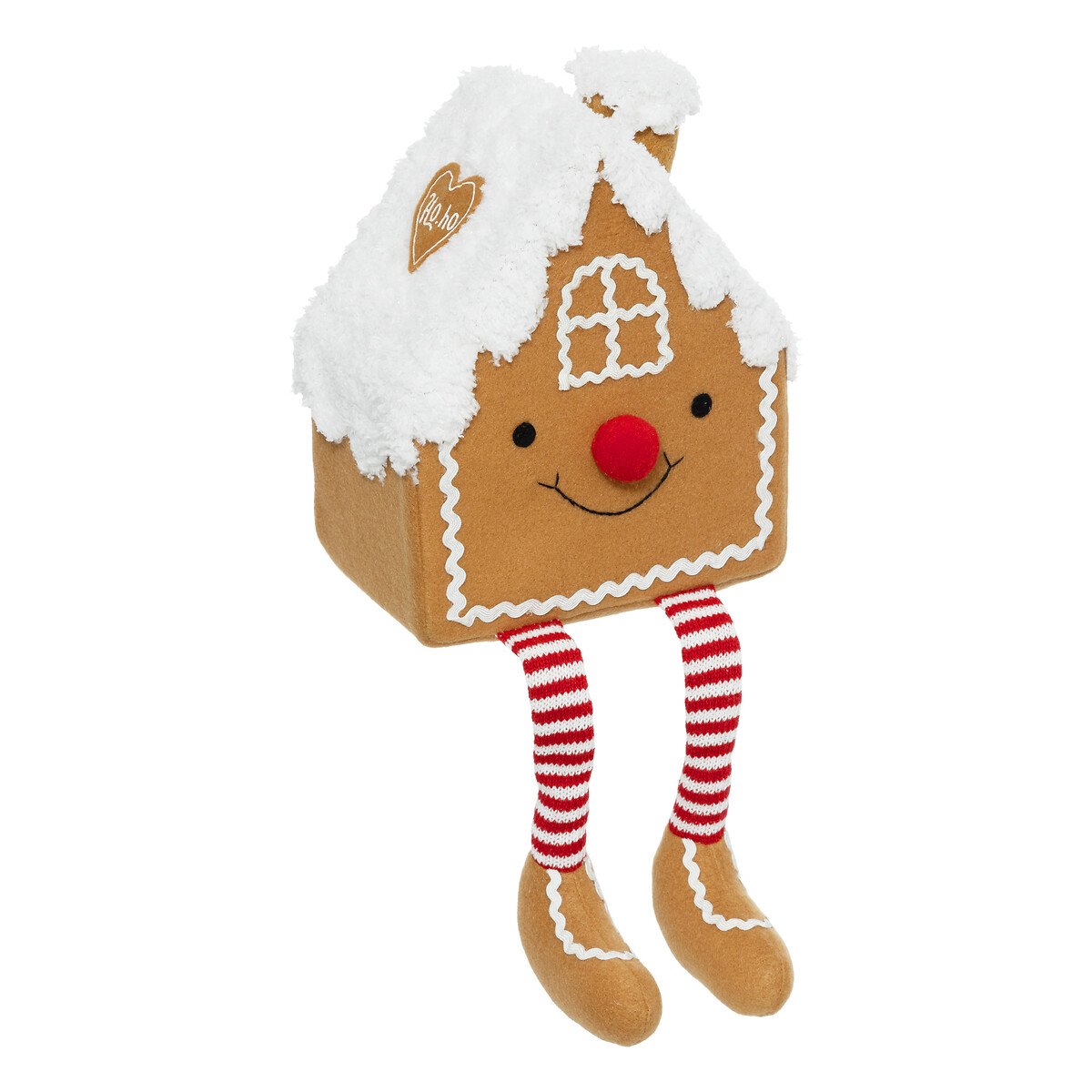 Figura casinha de gengibre com pernas 43cm