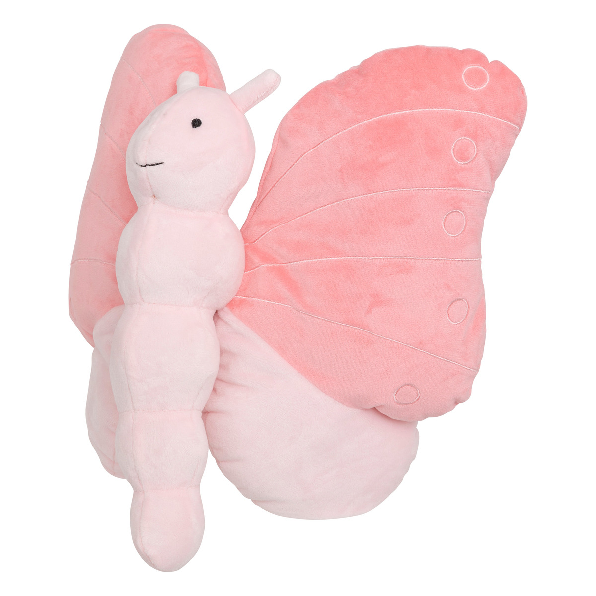 Peluche em forma de borboleta FORET ENCHANTEE rosa 5x29x37cm