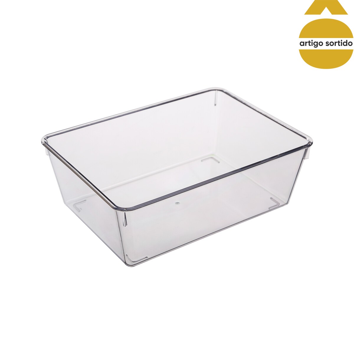 Caixa de arruma&ccedil;&atilde;o 6,4x13,2x18,3cm