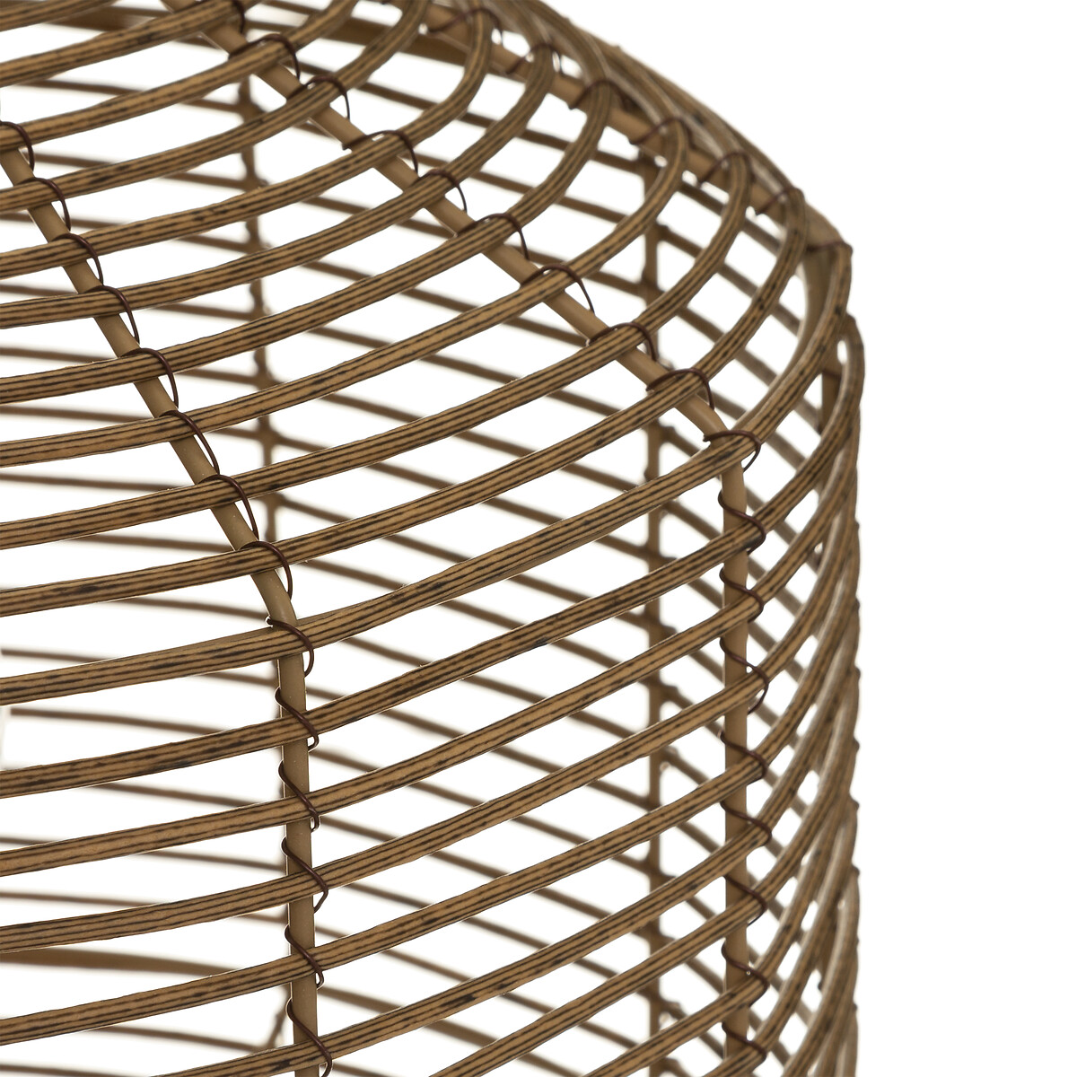 Candeeiro Solar Rattan 30cm