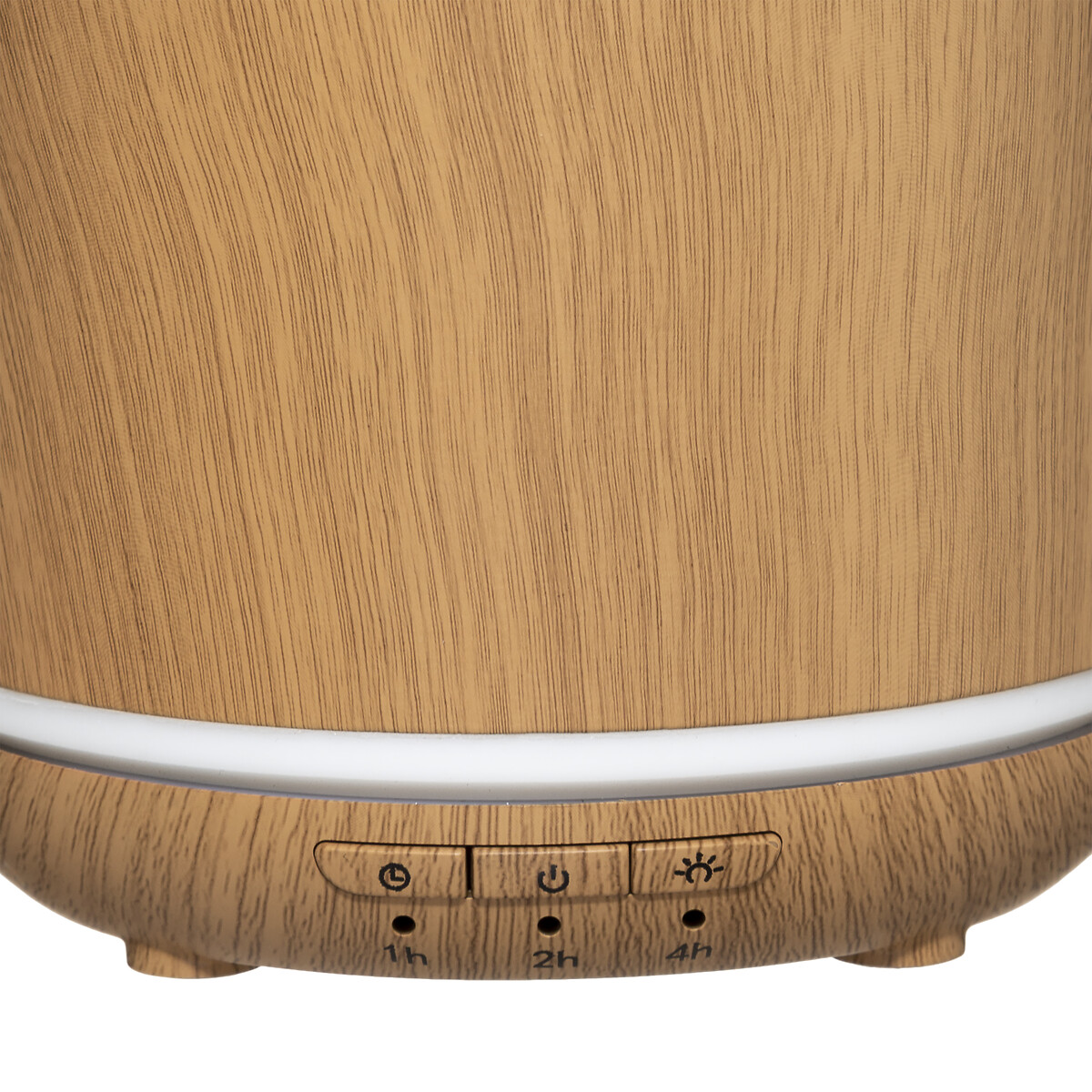 Difusor castanho em madeira com led 250ml
