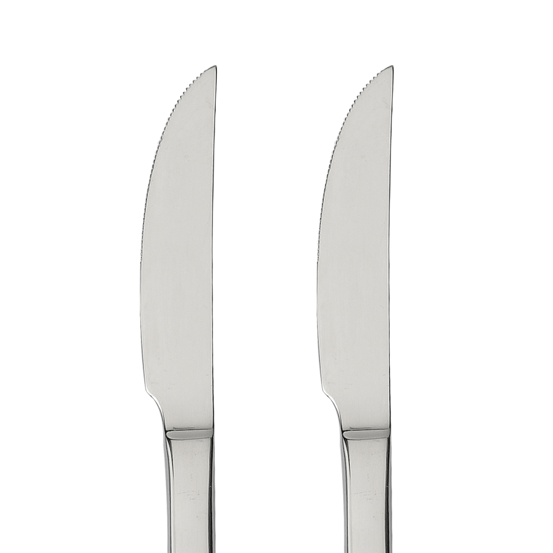 Conjunto de 2 facas de mesa