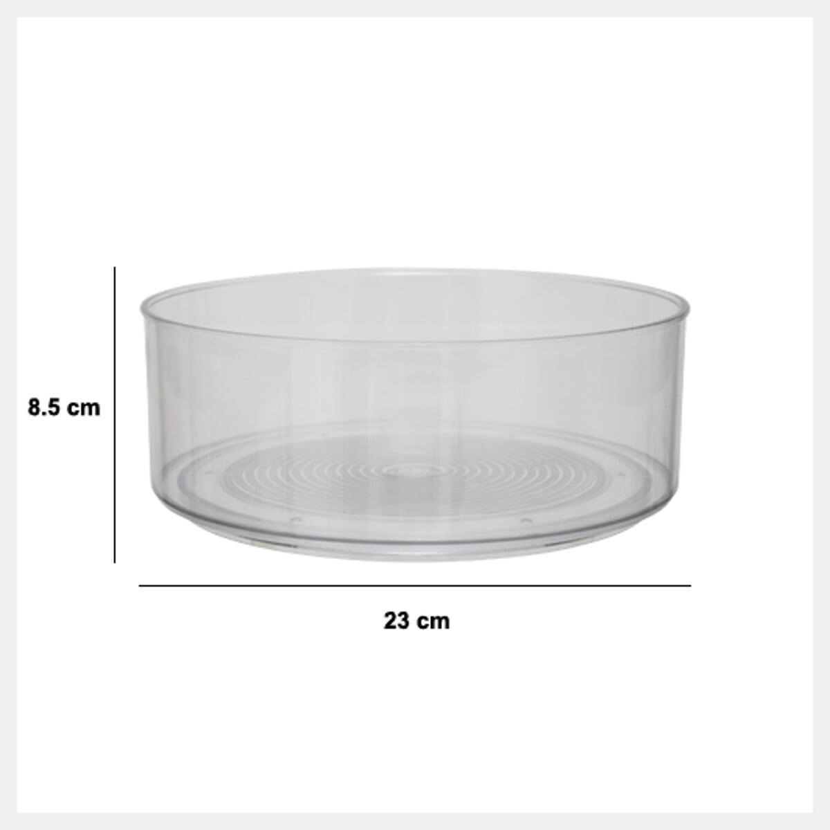 Caixa de arruma&ccedil;&atilde;o girat&oacute;ria para frigor&iacute;fico SMART FRIDGE 23cm