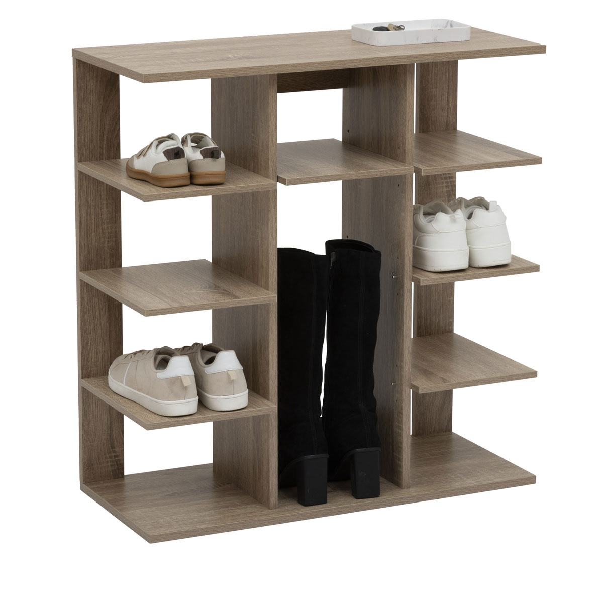 Sapateira Moduly Em MDF Natural