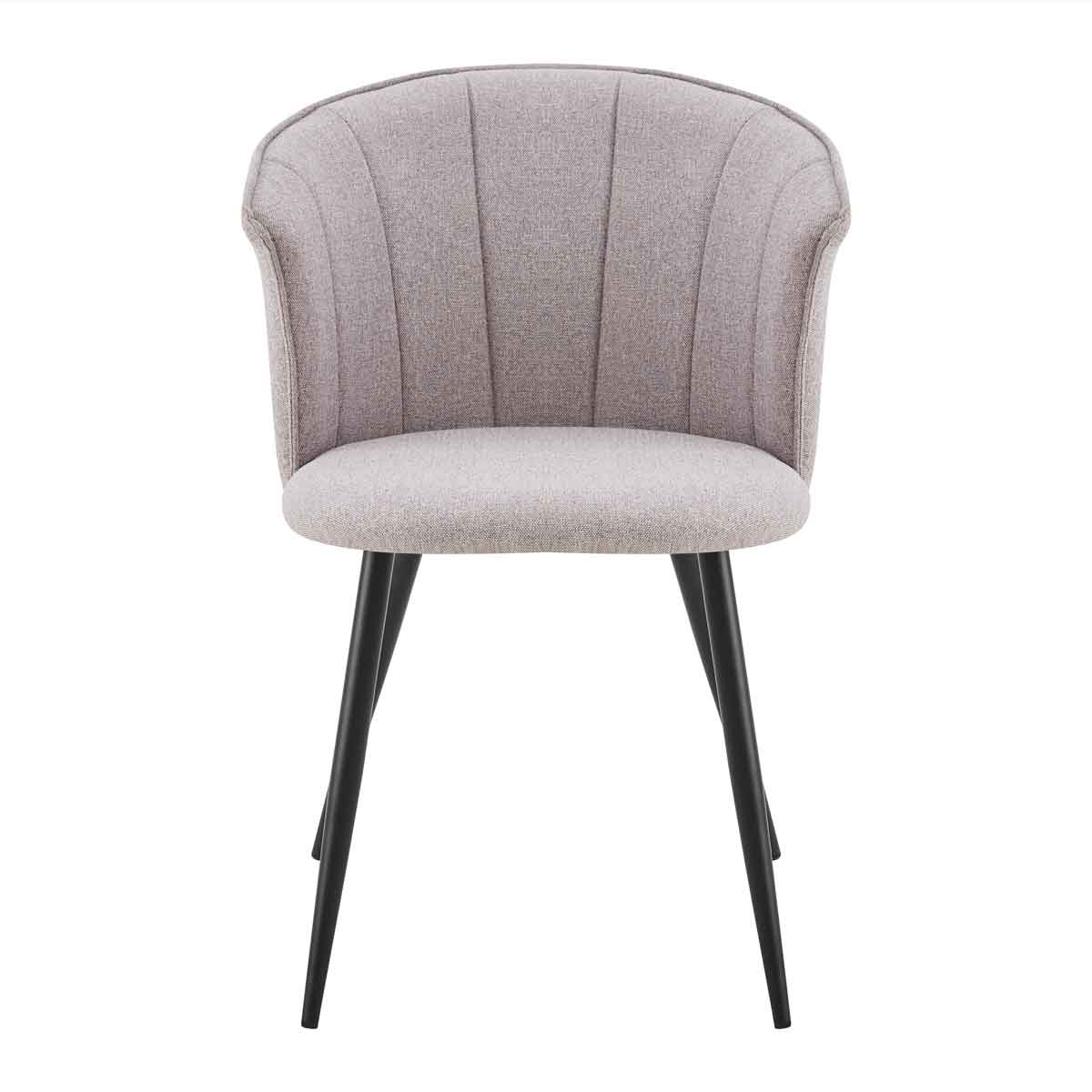 Cadeira LOLA taupe em tecido