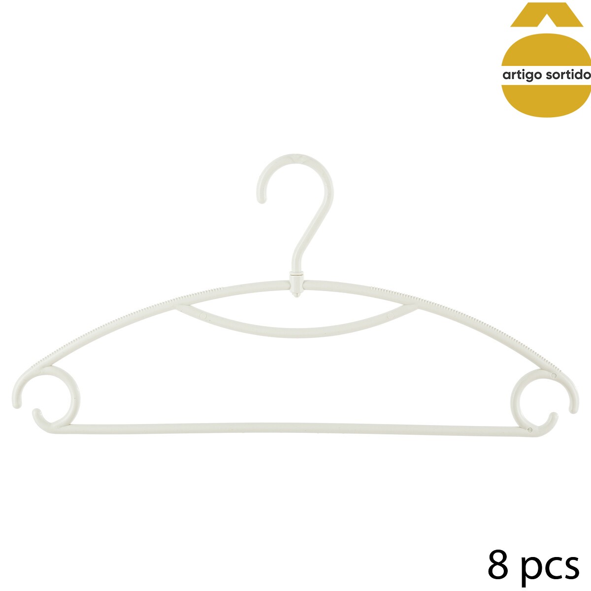 Conjunto de 8 cabides