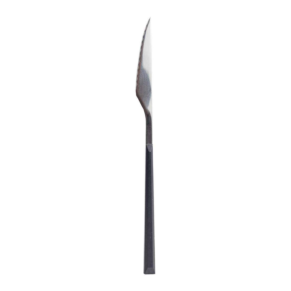 Faca de mesa LUNE inox com cabo preto