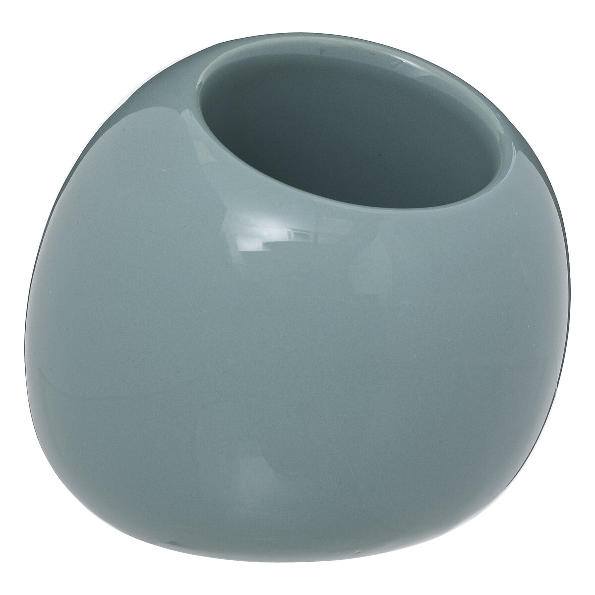 Escova wc com suporte GALET azul claro