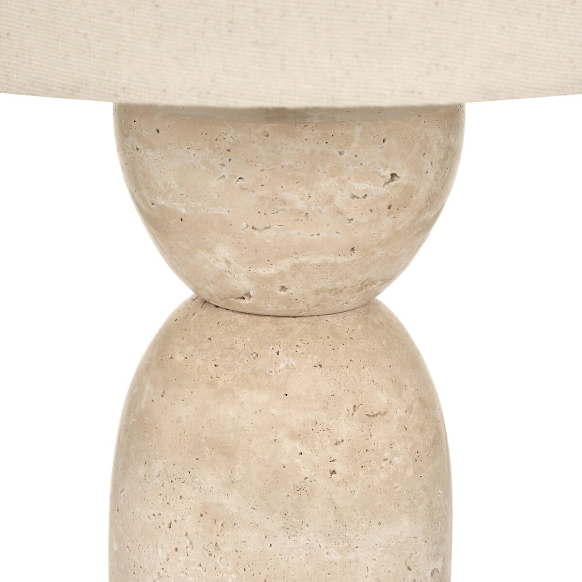 Candeeiro de mesa ERIN bege 47,5cm