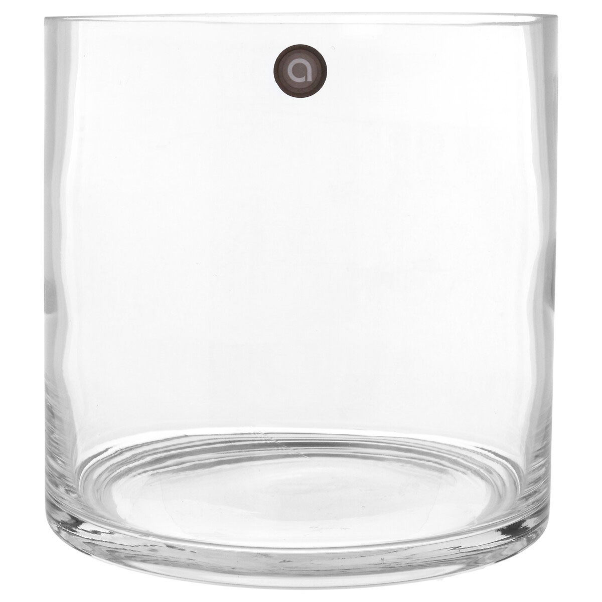 Castiçal em vidro transparente