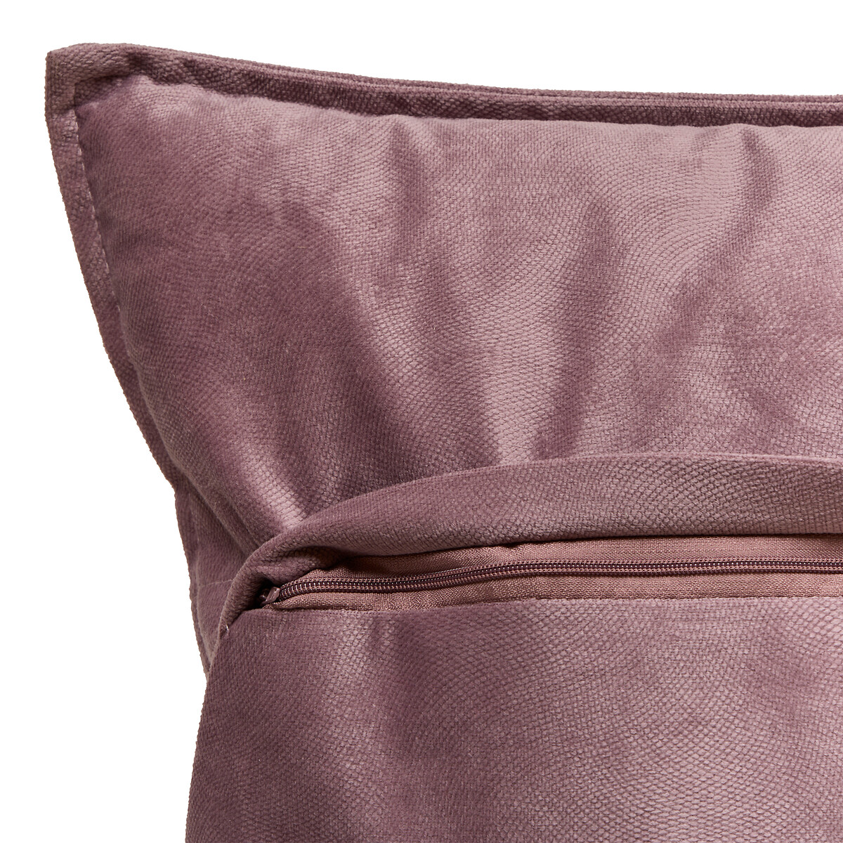 Almofada LILOU em tecido lil&aacute;s