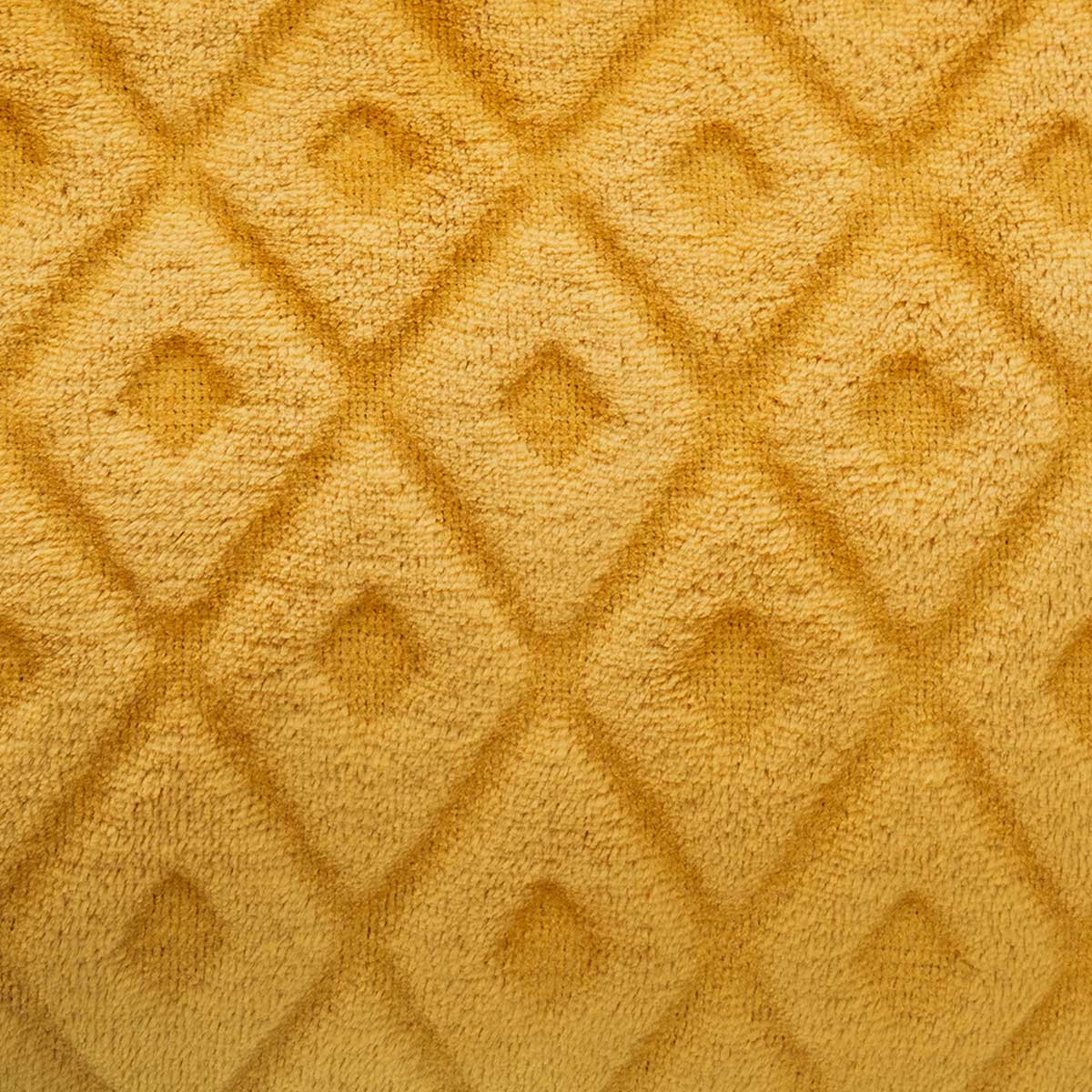 Manta losangos ocre 180x230cm