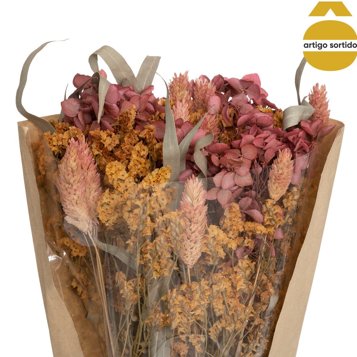 Bouquet flores secas 19x48cm