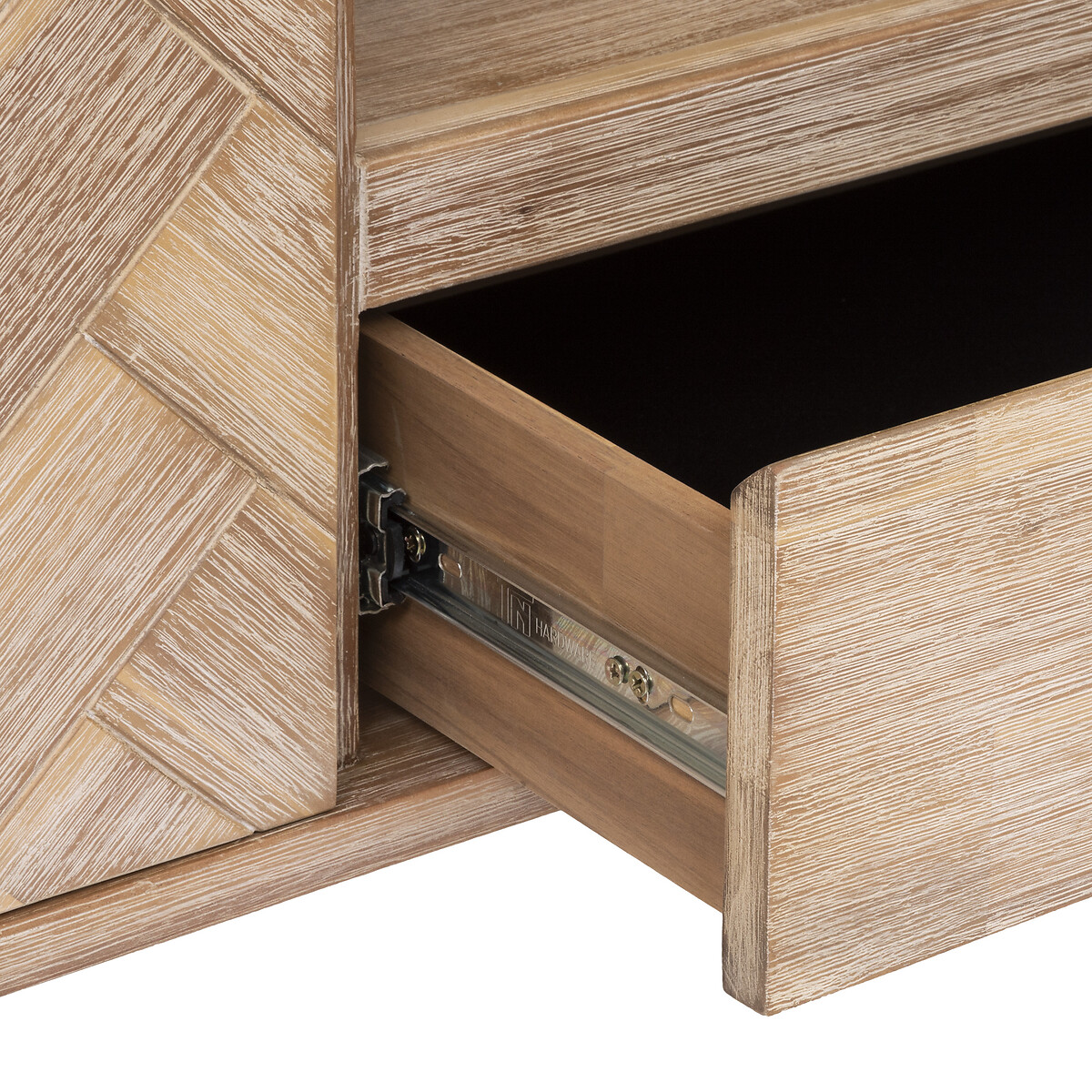 M&oacute;vel de tv com 1 gaveta AERIS bege 180cm