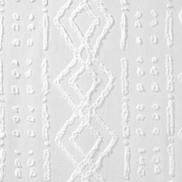Cortina Jacquard Sama Branca