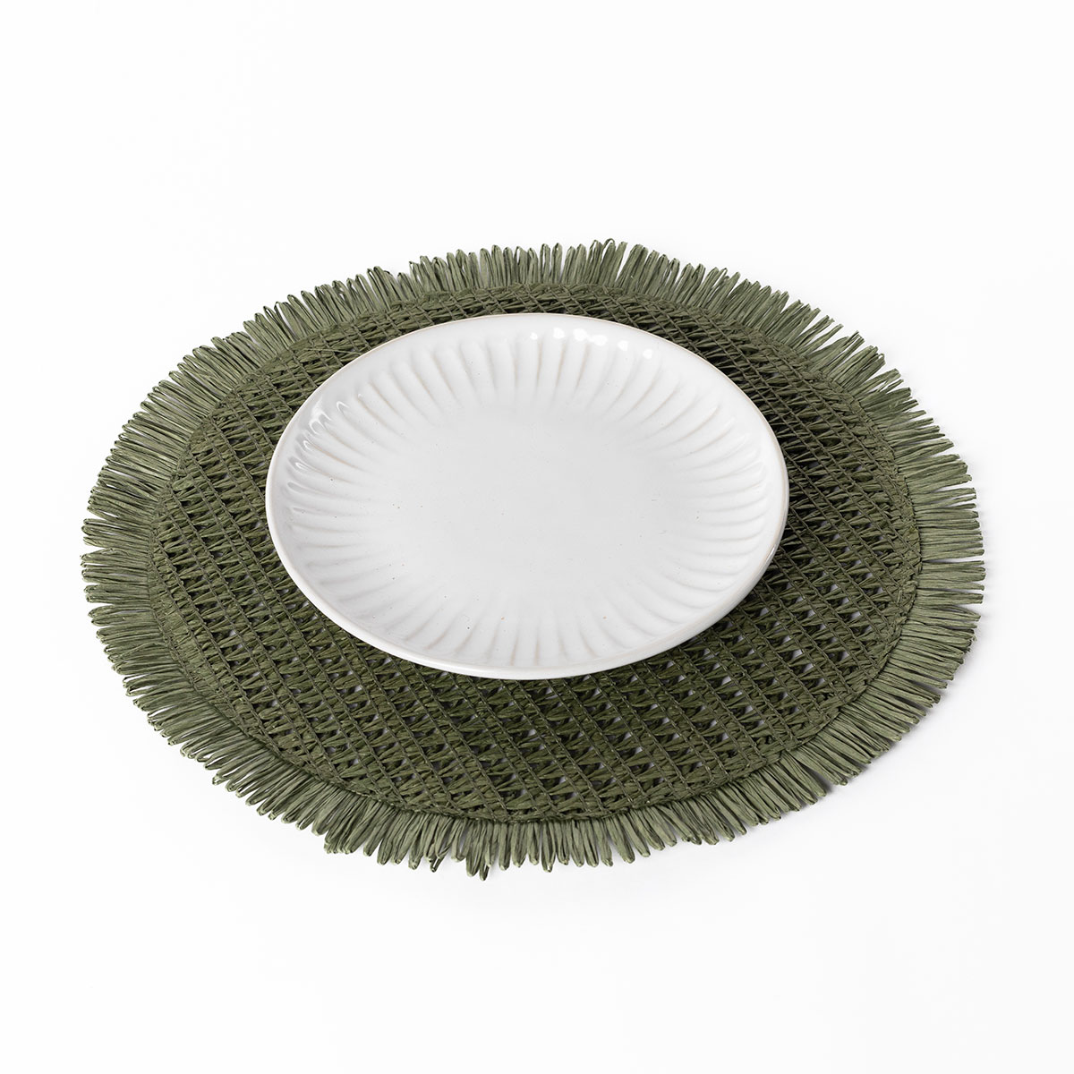 Individual de mesa ORBE verde 38cm