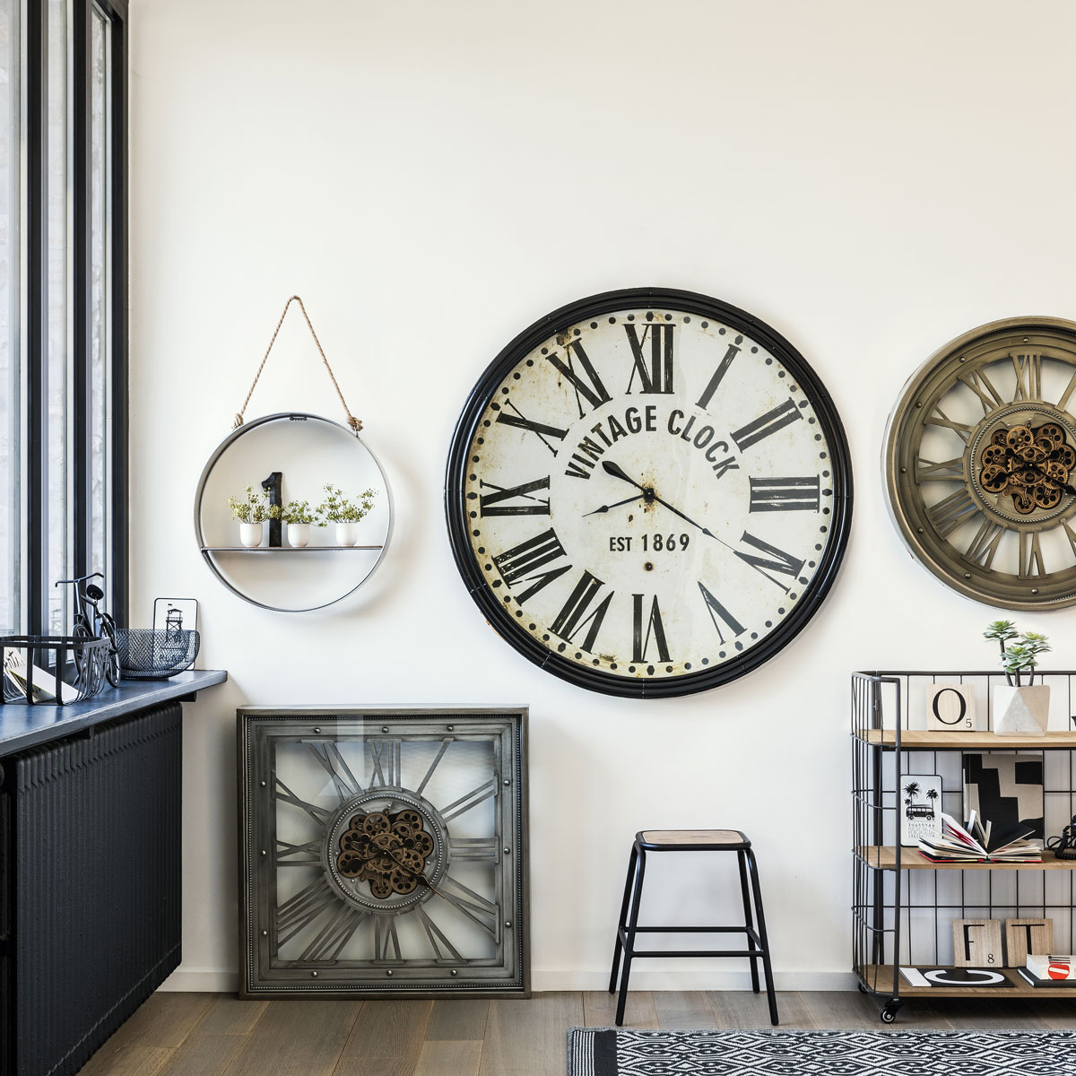 Prateleira De Parede Retro Para Pendurar