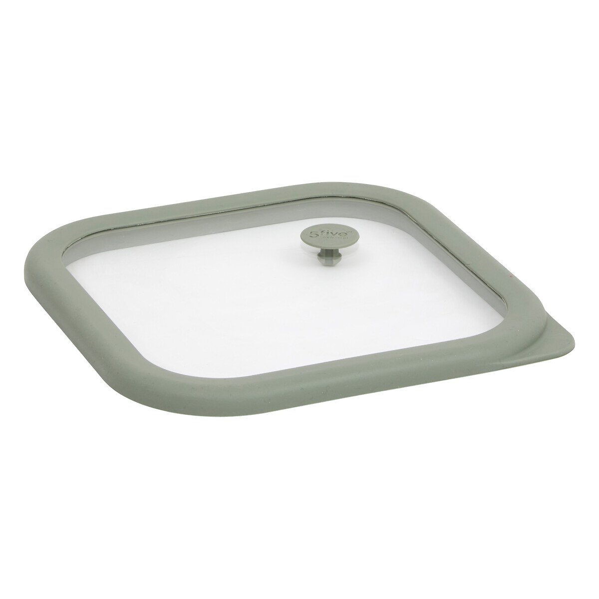 Caixa quadrada SILIGLASS cinza 2L